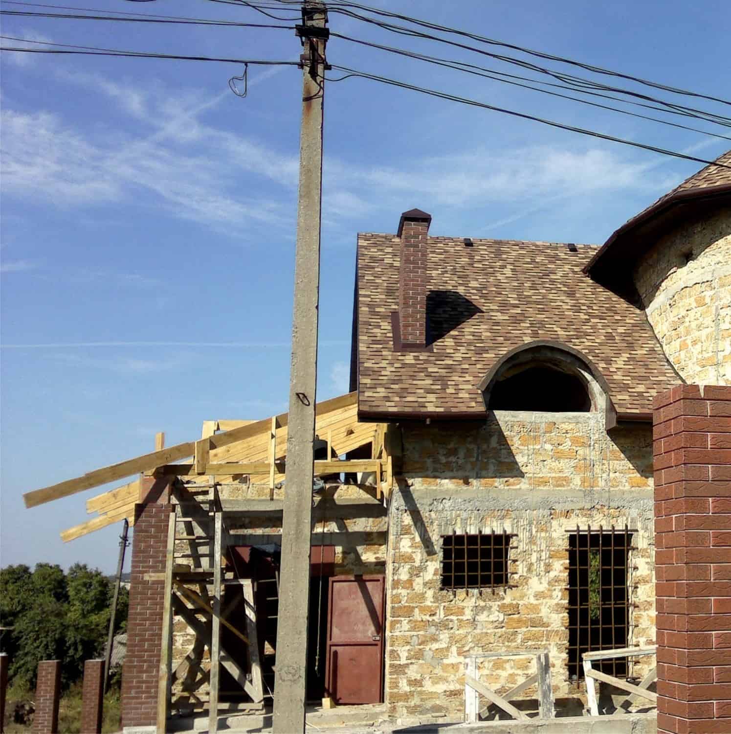 битумка частный дом