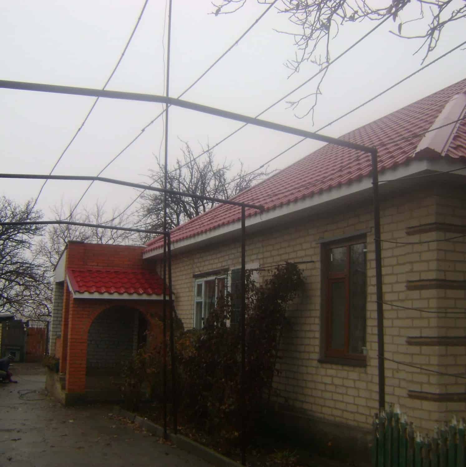 частный дом металлочерепица