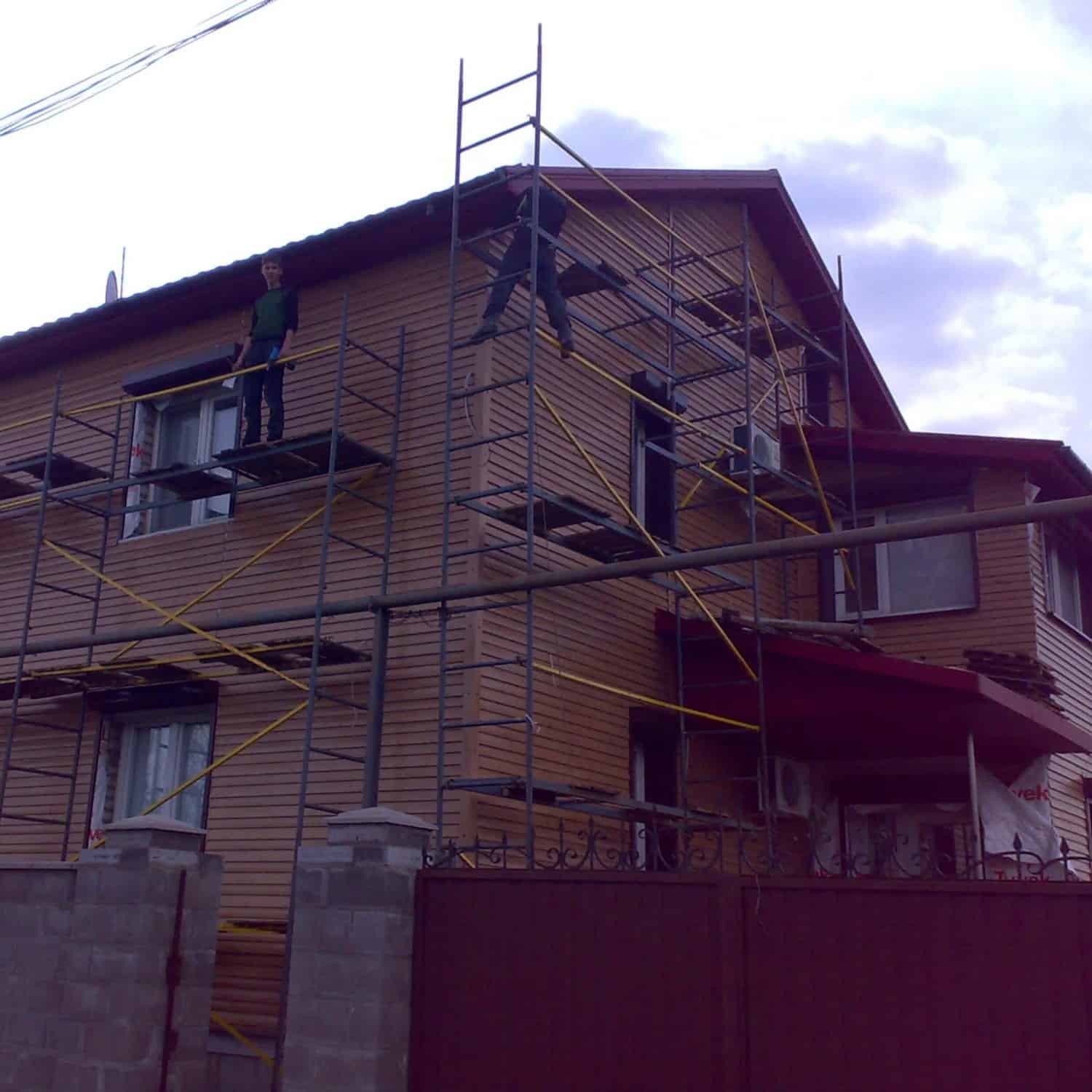 облицовка сайдингом