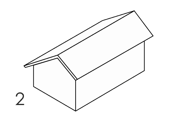 dvuhskatnaya krovlya двухскатная кровля