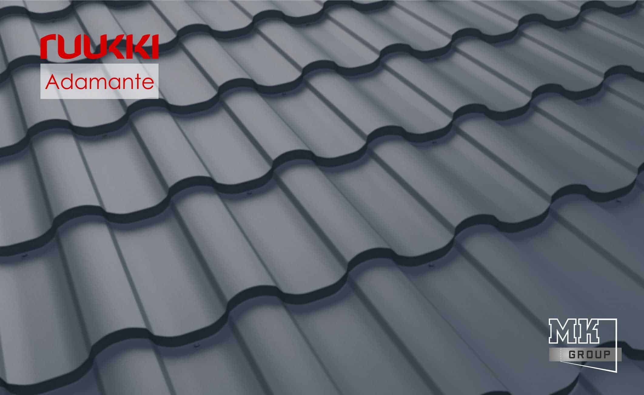 металлочерепица Ruukki Adamante