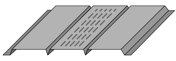 перфорація софіт